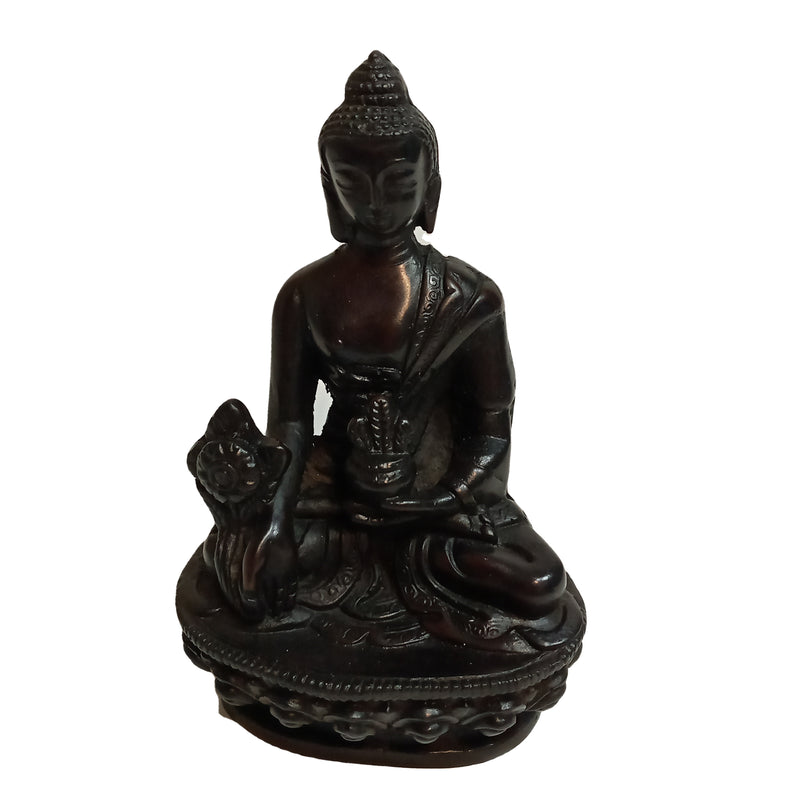 Buddha Statue - Black and Glossy