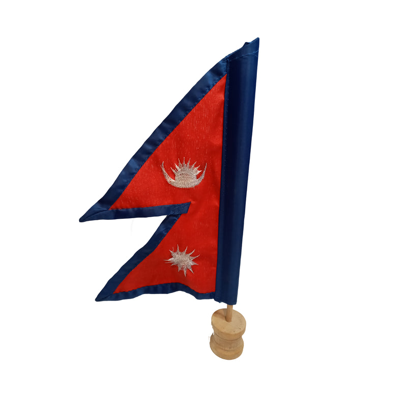 Nepal's Flag with Stand