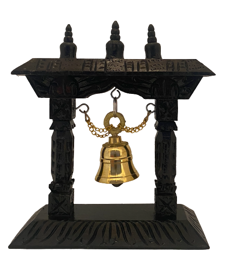 Traditional Wooden Table Bell